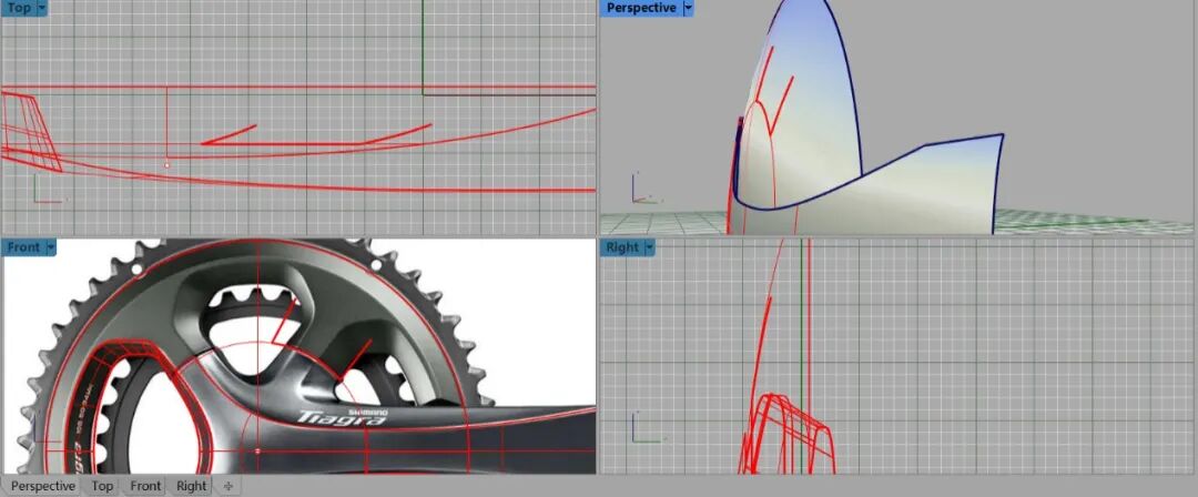 禧玛诺牙盘—犀牛建模过程详解！（全）的图65