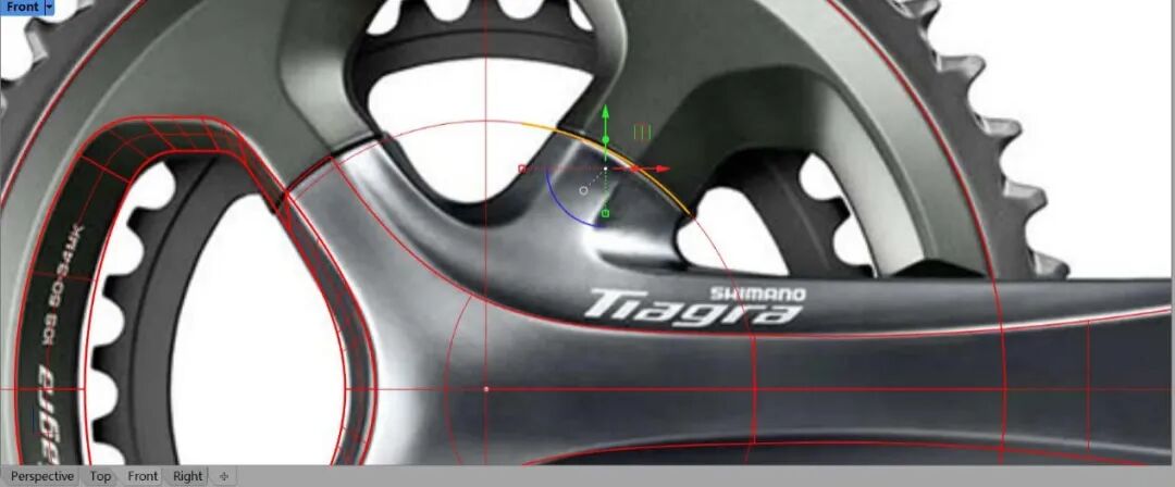 禧玛诺牙盘—犀牛建模过程详解！（全）的图62