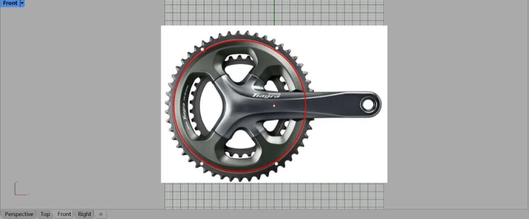 禧玛诺牙盘—犀牛建模过程详解！（全）的图3