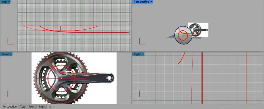 禧玛诺牙盘—犀牛建模过程详解！（全）的图16