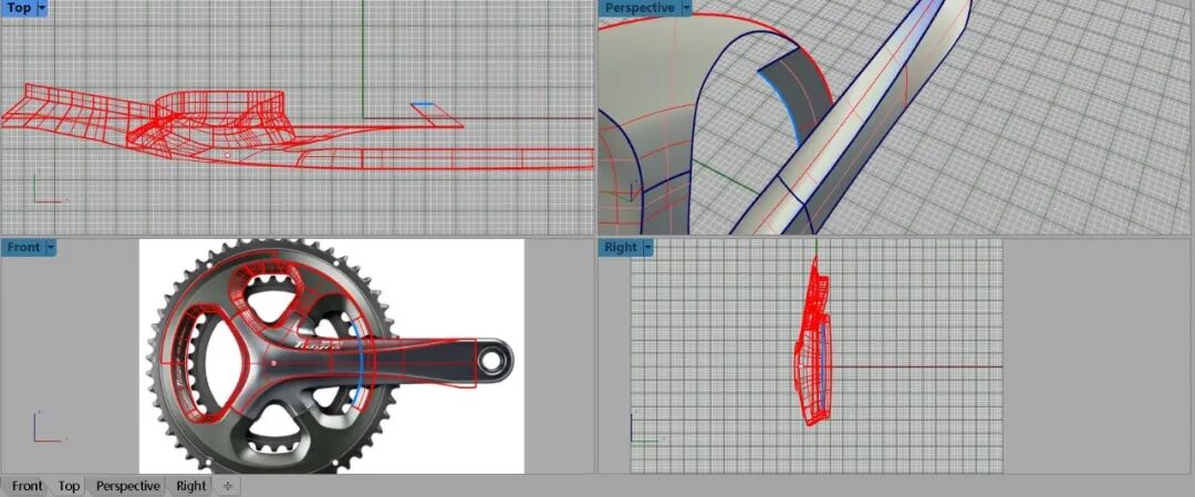 禧玛诺牙盘—犀牛建模过程详解！（全）的图149