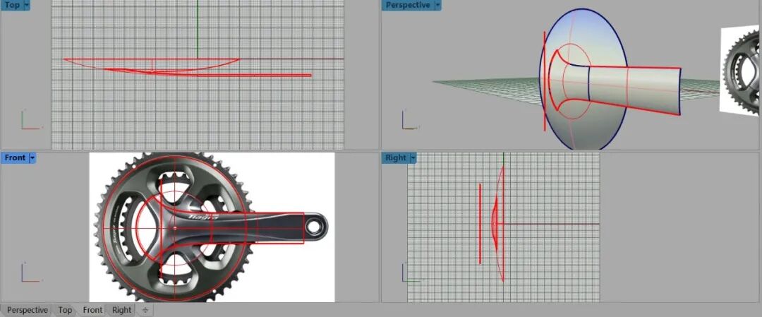 禧玛诺牙盘—犀牛建模过程详解！（全）的图28
