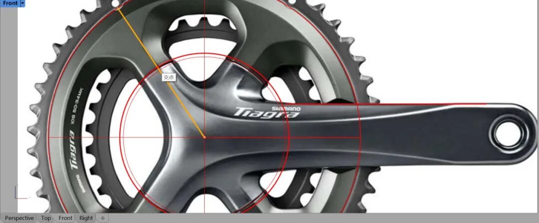 禧玛诺牙盘—犀牛建模过程详解！（全）的图14