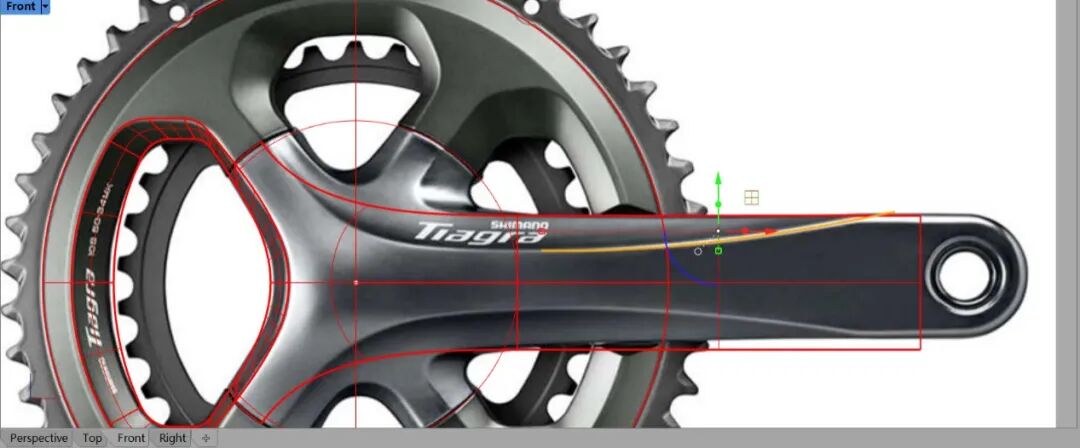 禧玛诺牙盘—犀牛建模过程详解！（全）的图54