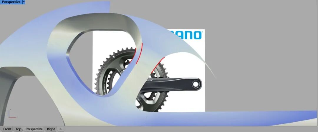 禧玛诺牙盘—犀牛建模过程详解！（全）的图143