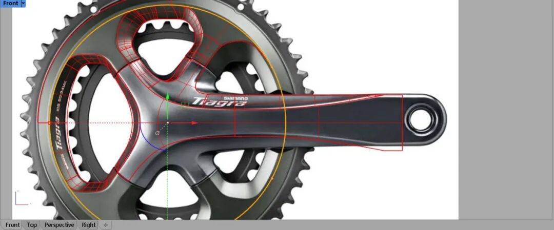 禧玛诺牙盘—犀牛建模过程详解！（全）的图147