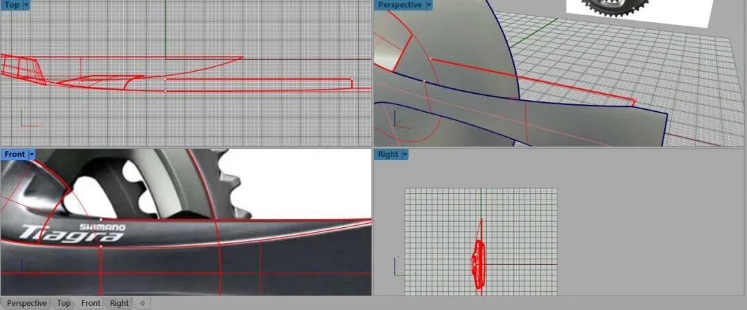 禧玛诺牙盘—犀牛建模过程详解！（全）的图74
