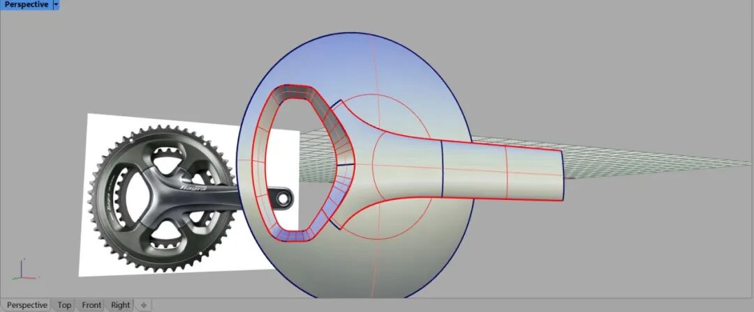 禧玛诺牙盘—犀牛建模过程详解！（全）的图48