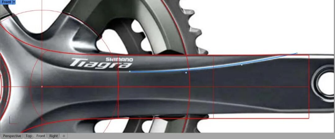 禧玛诺牙盘—犀牛建模过程详解！（全）的图55