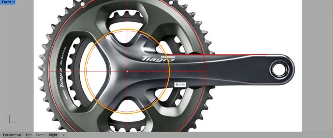 禧玛诺牙盘—犀牛建模过程详解！（全）的图13
