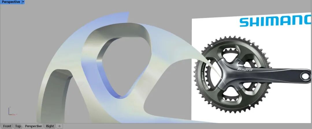 禧玛诺牙盘—犀牛建模过程详解！（全）的图139