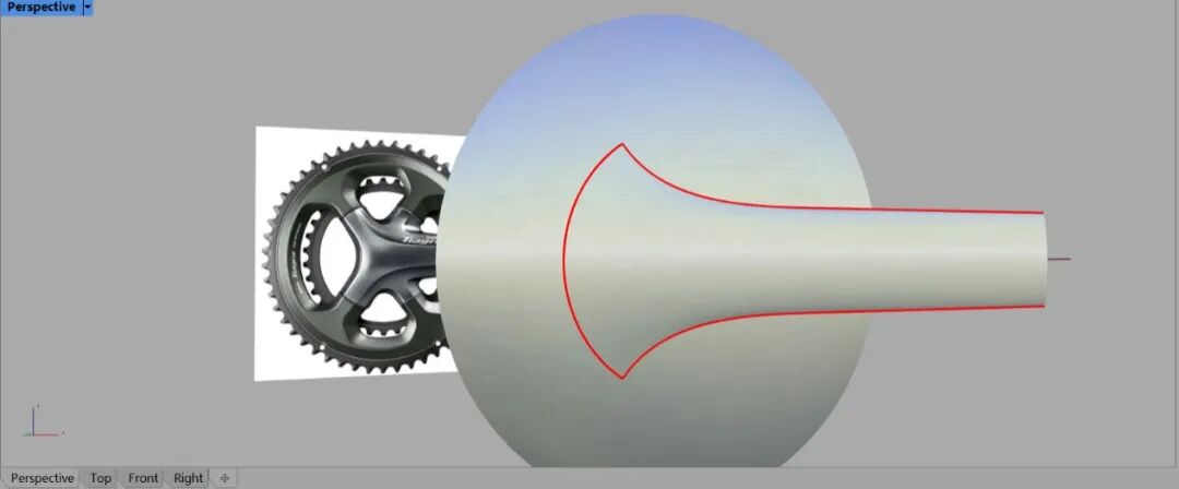 禧玛诺牙盘—犀牛建模过程详解！（全）的图26