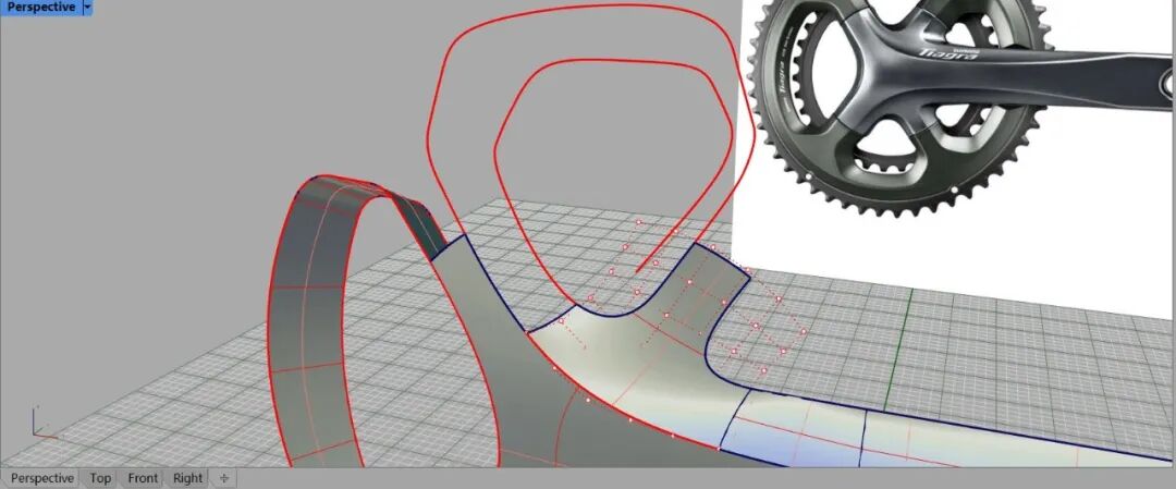 禧玛诺牙盘—犀牛建模过程详解！（全）的图108