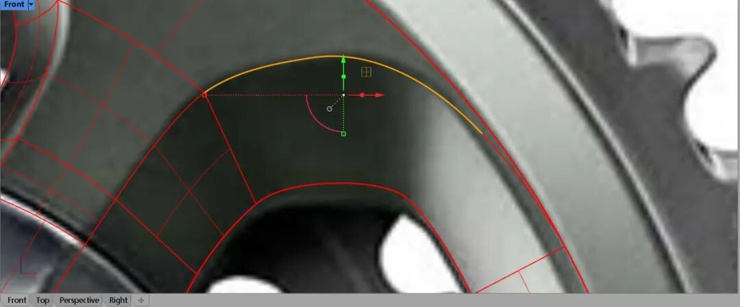 禧玛诺牙盘—犀牛建模过程详解！（全）的图155