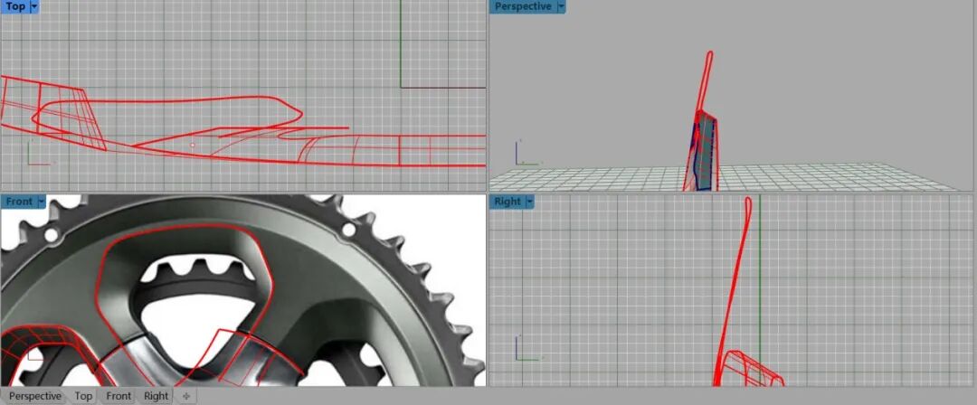 禧玛诺牙盘—犀牛建模过程详解！（全）的图99