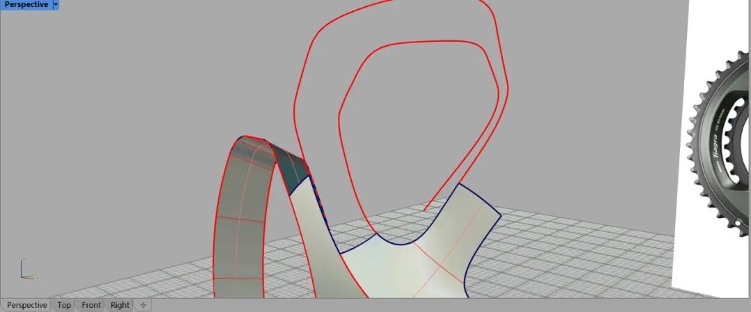 禧玛诺牙盘—犀牛建模过程详解！（全）的图107