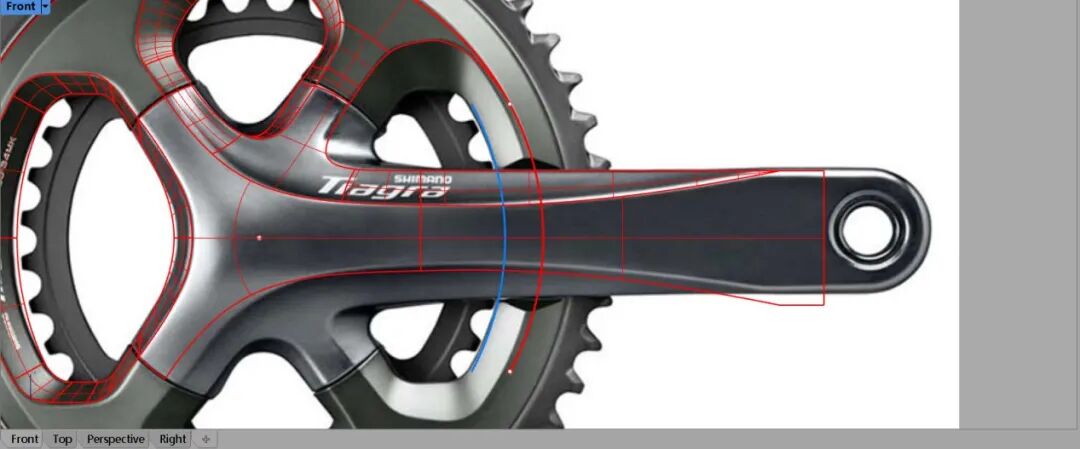 禧玛诺牙盘—犀牛建模过程详解！（全）的图148