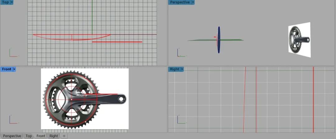 禧玛诺牙盘—犀牛建模过程详解！（全）的图10
