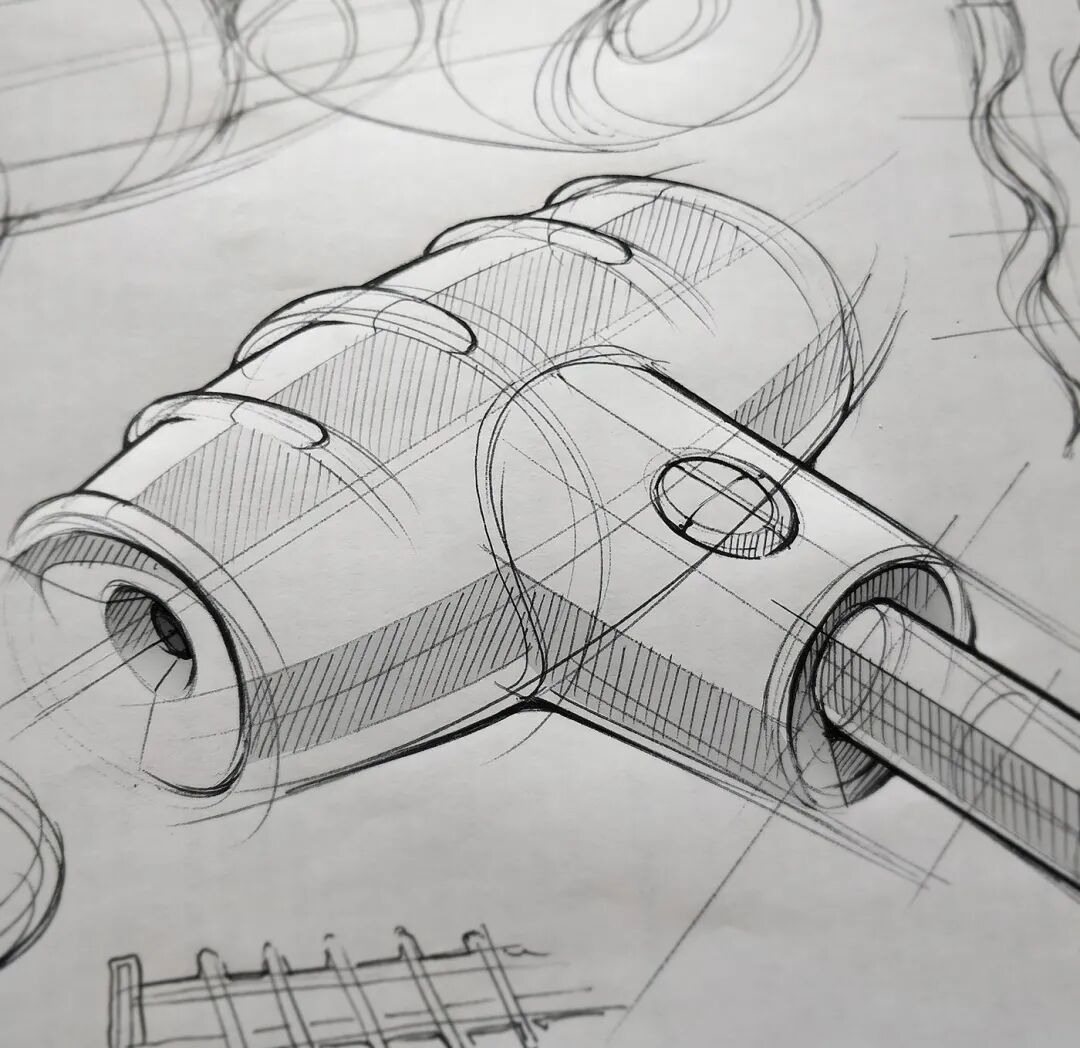 寻找灵感 | 手绘工业设计的图30