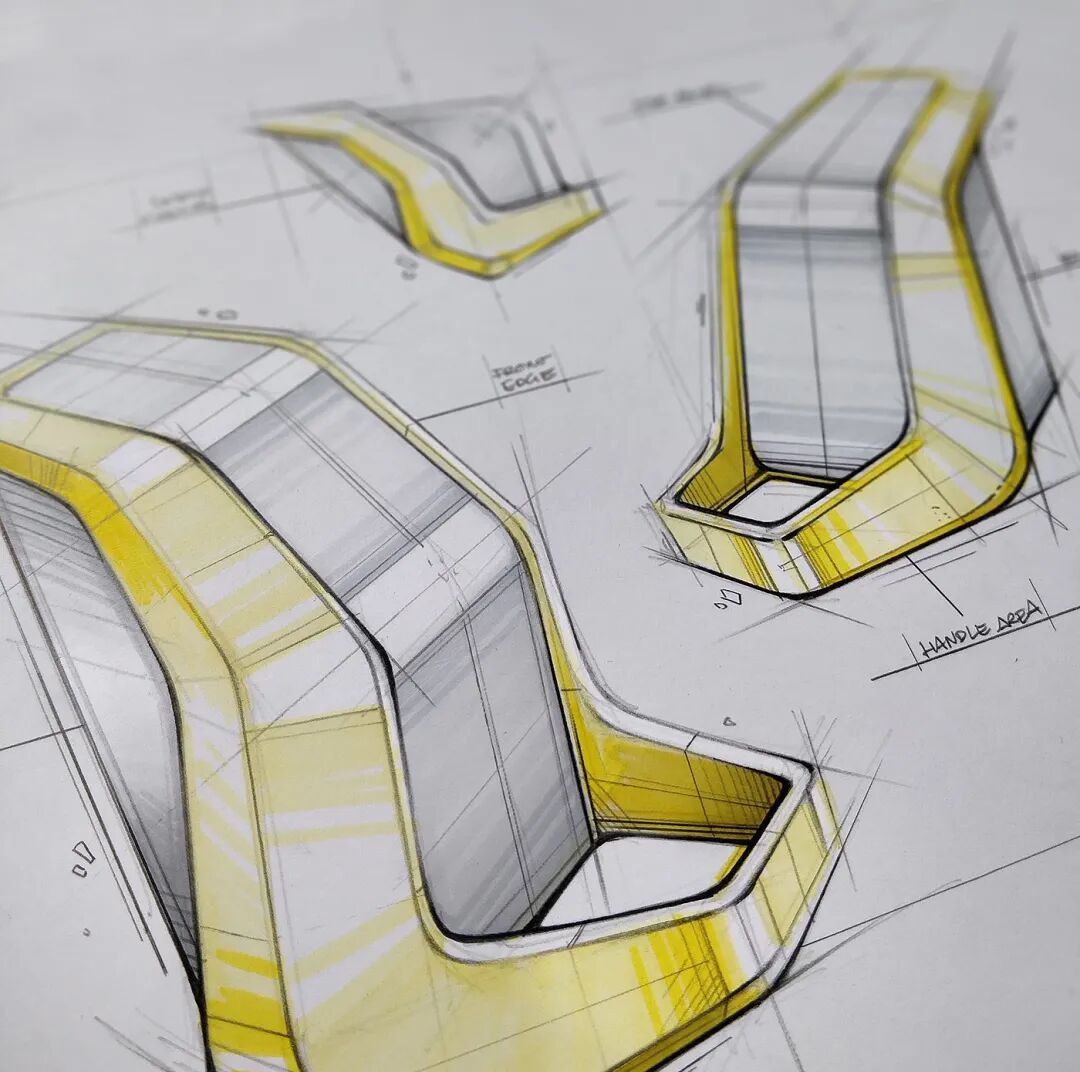 寻找灵感 | 手绘工业设计的图31