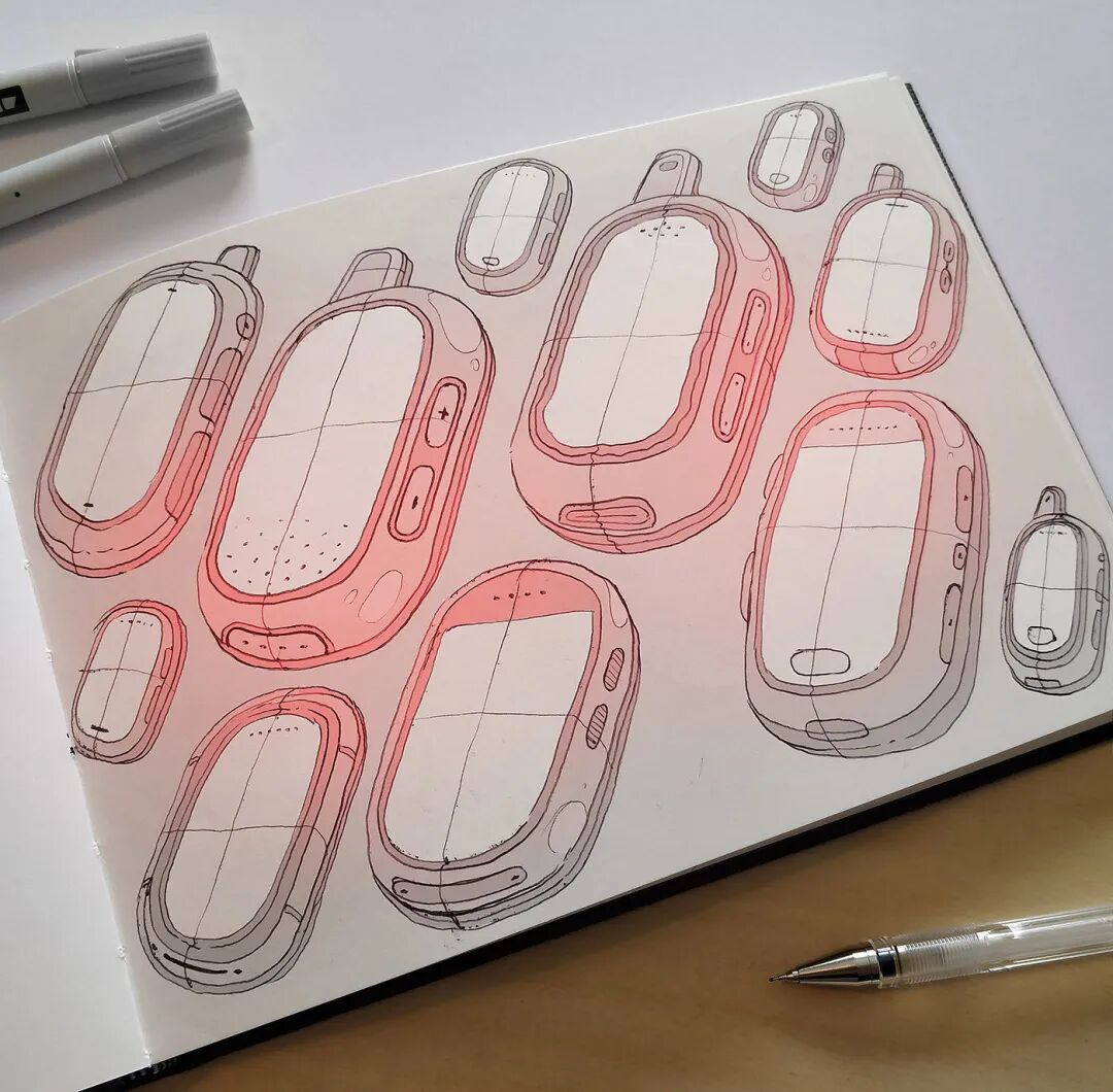 寻找灵感 | 手绘工业设计的图28