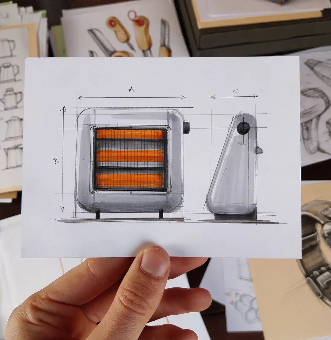寻找灵感 | 手绘工业设计的图24