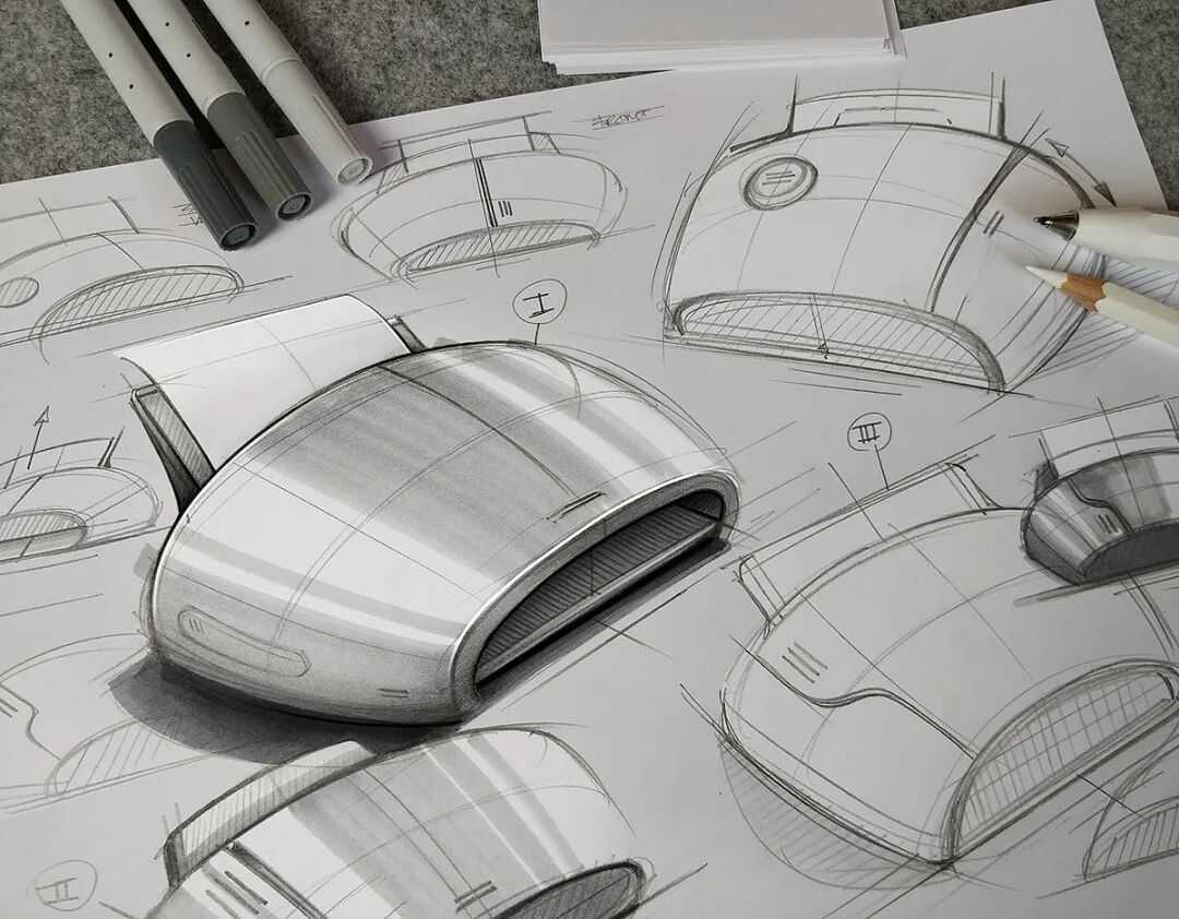 寻找灵感 | 手绘工业设计的图25