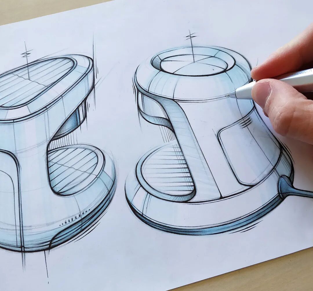 寻找灵感 | 手绘工业设计的图29
