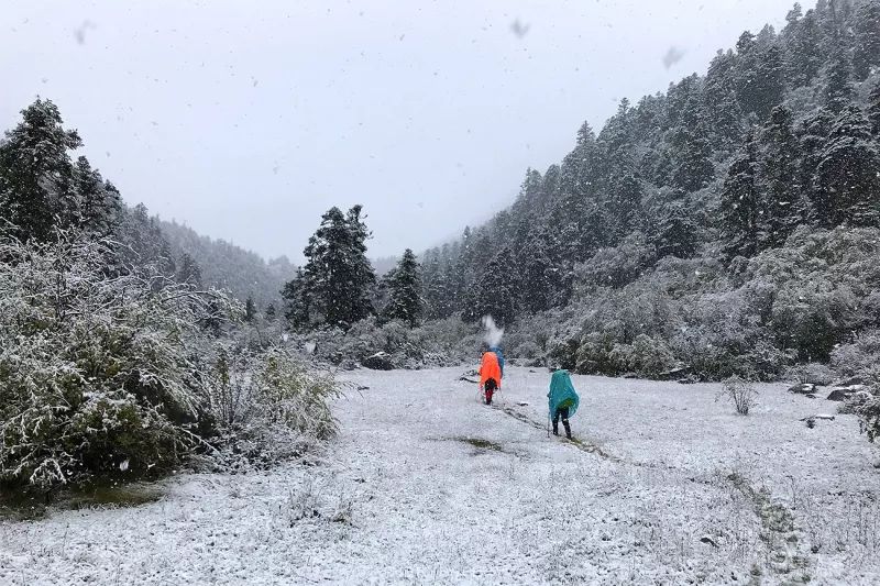 念青東最後的隱秘之所：探路三郎線，無奈風雪下撤······ 旅遊 第20張