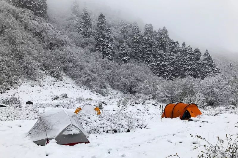 念青東最後的隱秘之所：探路三郎線，無奈風雪下撤······ 未分類 第52張