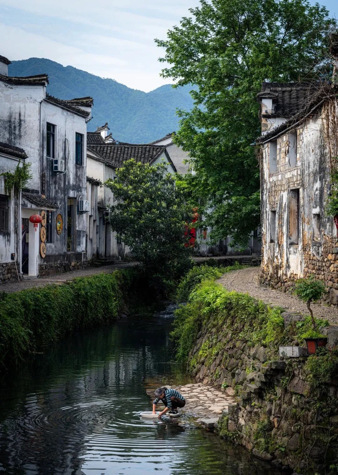 富阳龙门古镇免费开放后4个必看厅堂，鹅卵石路迷路自救法