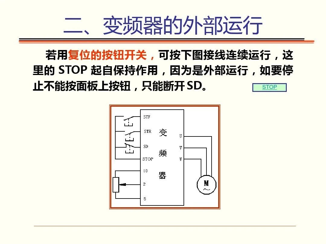 如何调试三菱FR-A700型通用变频器，有这个PPT就足够了！的图33