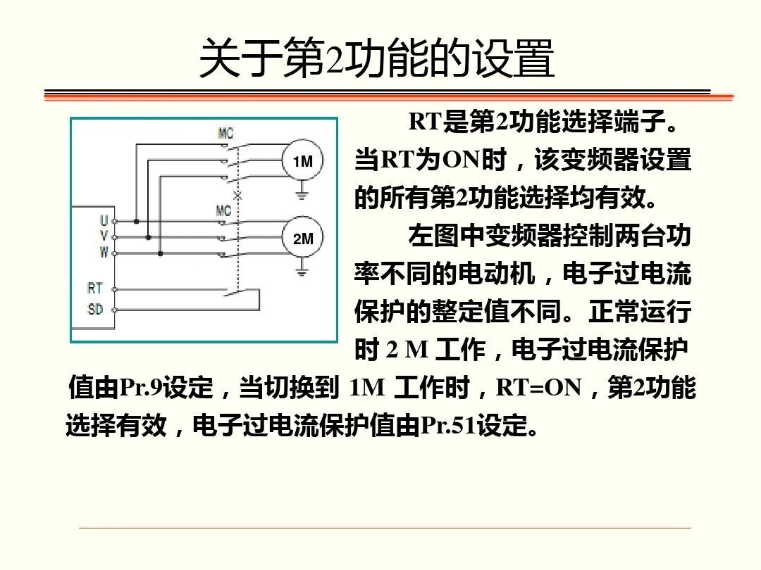 如何调试三菱FR-A700型通用变频器，有这个PPT就足够了！的图19