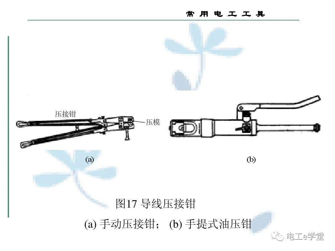 常用电工工具的使用（三）的图42