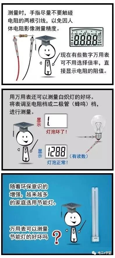 如何使用數字萬用表識別檢測元器件的圖2