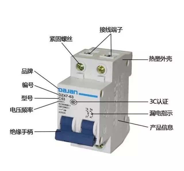 分享几个看似简单实则复杂的空开故障，你都遇见过吗？的图5