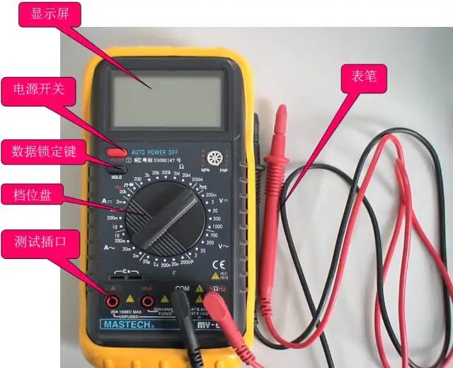 万用表如何使用？一文全了解！附上万用表使用的3点经验的图9