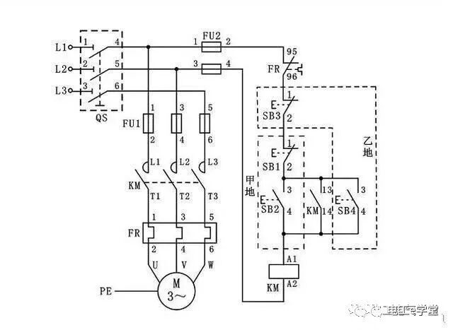 看電氣控制電路圖（強電）的一些方法的圖2