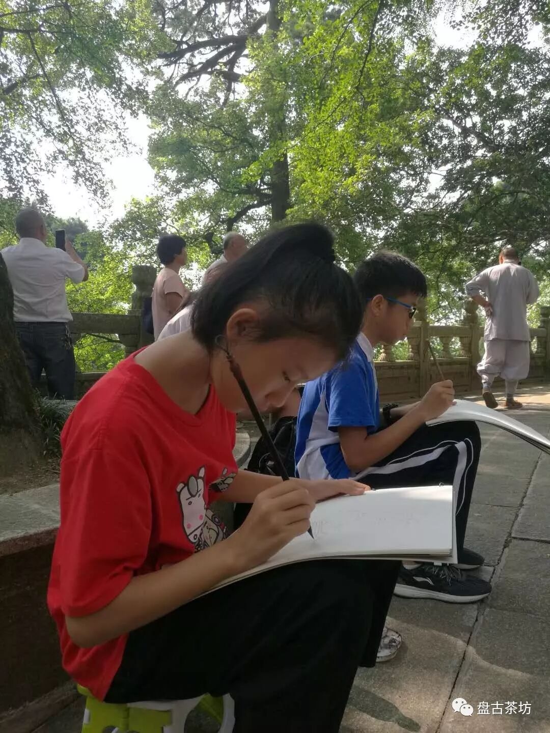 吴琳国画班衡山写生之福严寺 盘古茶坊 微信公众号文章阅读 Wemp