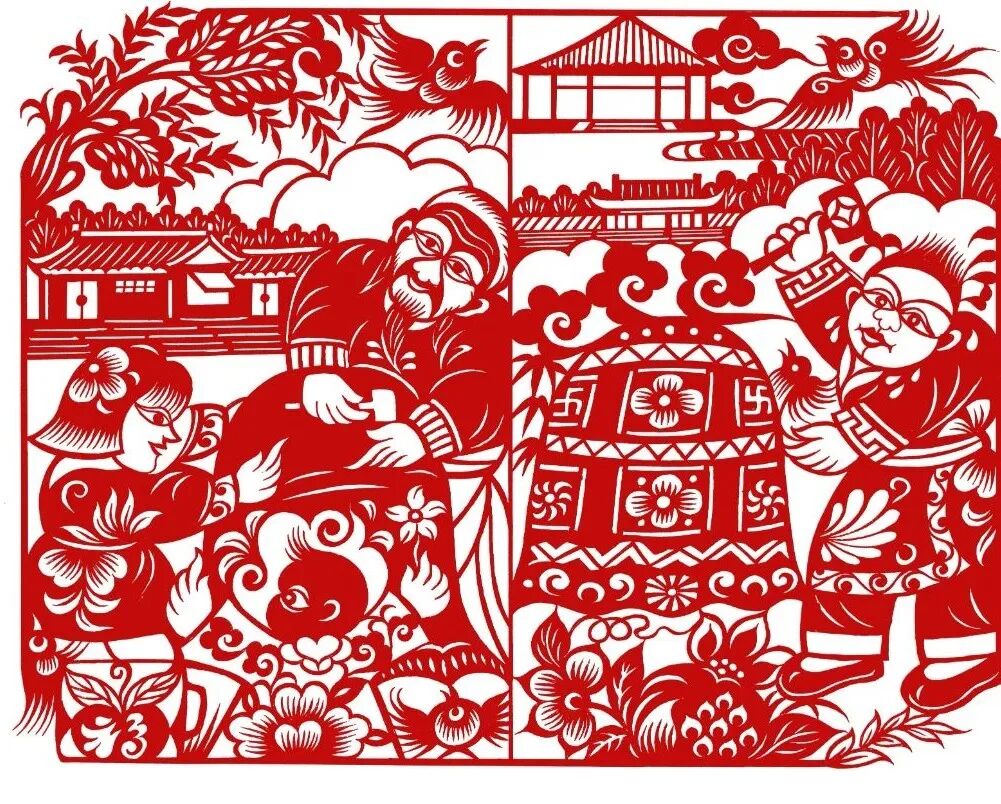 河北省文联重点创作项目大运河长城出版蔚县任志国剪纸作品插图欣赏