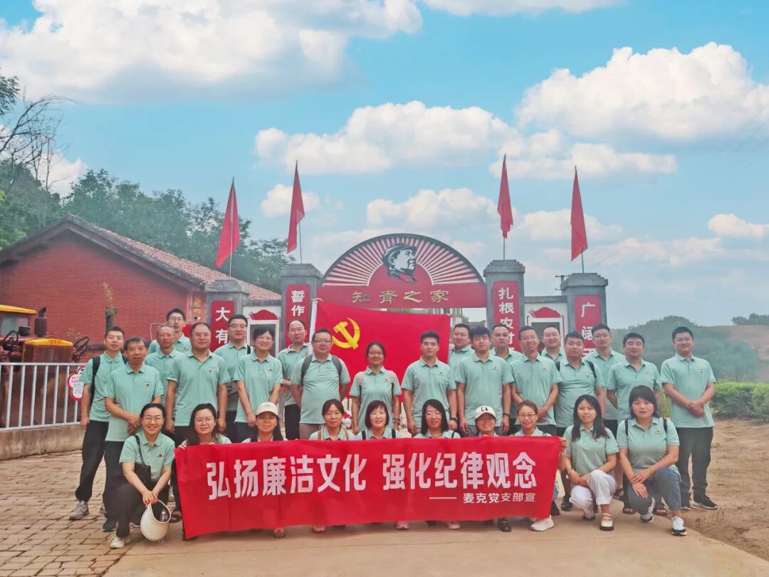 弘揚(yáng)廉潔文化，強(qiáng)化紀(jì)律觀念——麥克黨支部開展主題黨日活動(dòng)