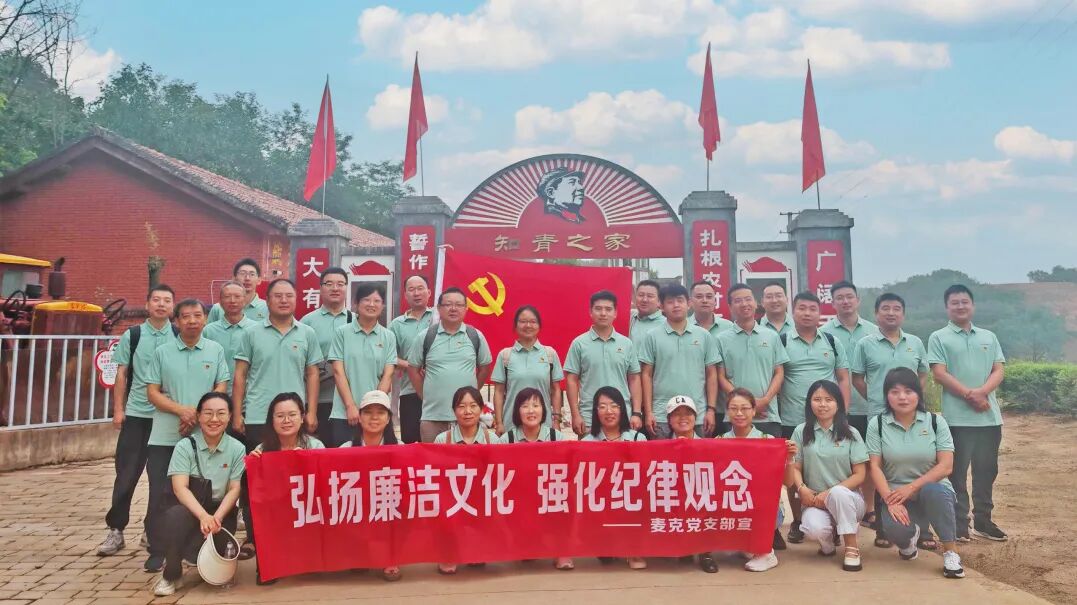 弘揚(yáng)廉潔文化，強(qiáng)化紀(jì)律觀念——麥克黨支部開展主題黨日活動(dòng)