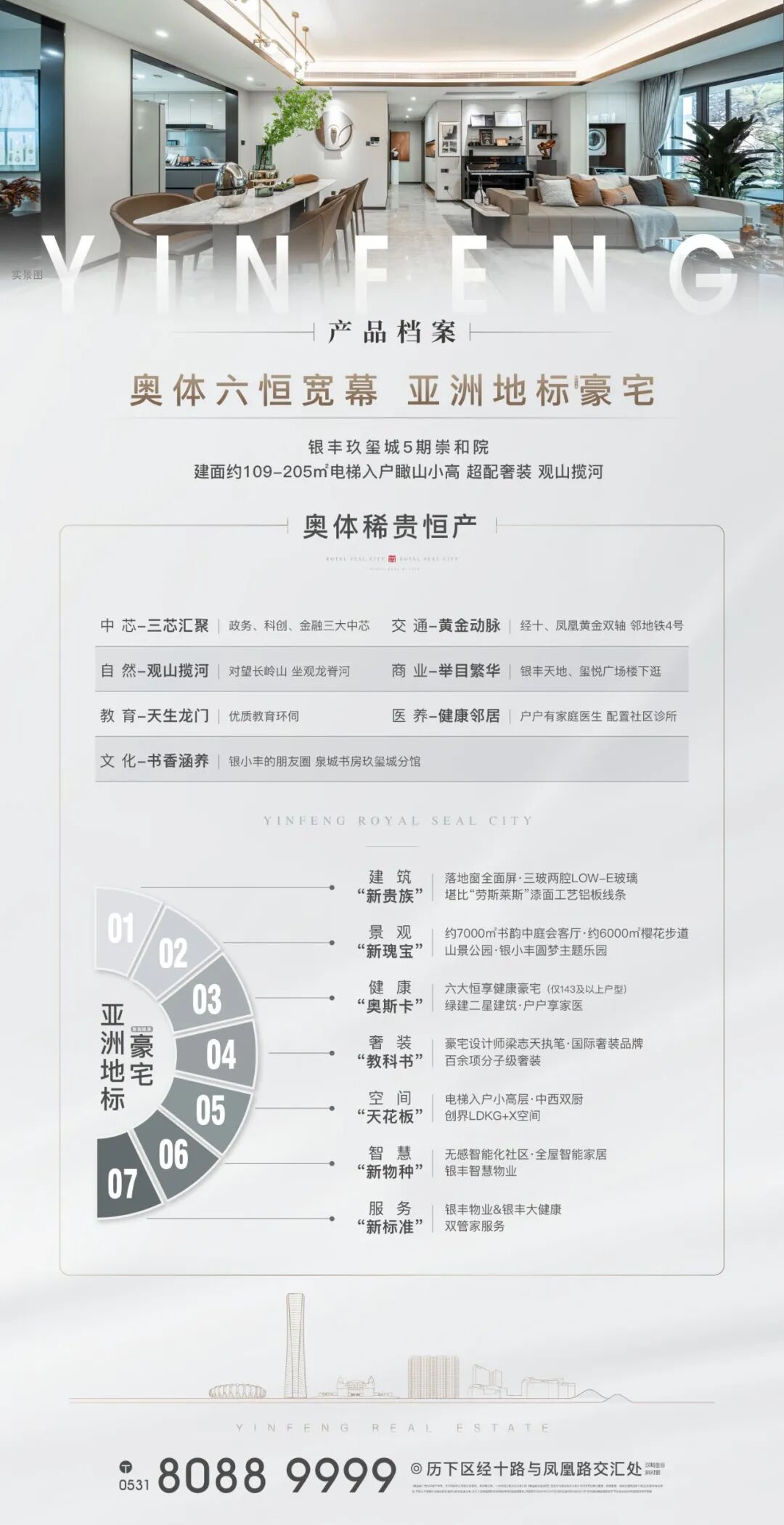 济南银丰玖玺城以五重高光设计，演绎生活的质感艺术