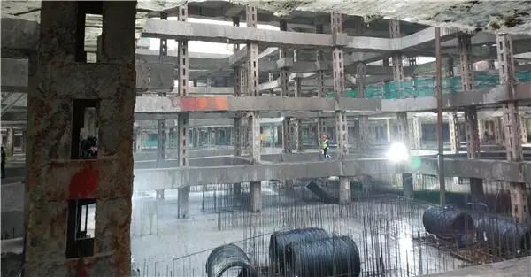 3.3萬方基坑底板澆筑完成，真如城市副中心核心商業區建設跑出“加速度”的圖2