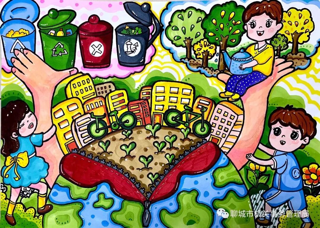 节能降碳绿建未来主题漫画作品精选七