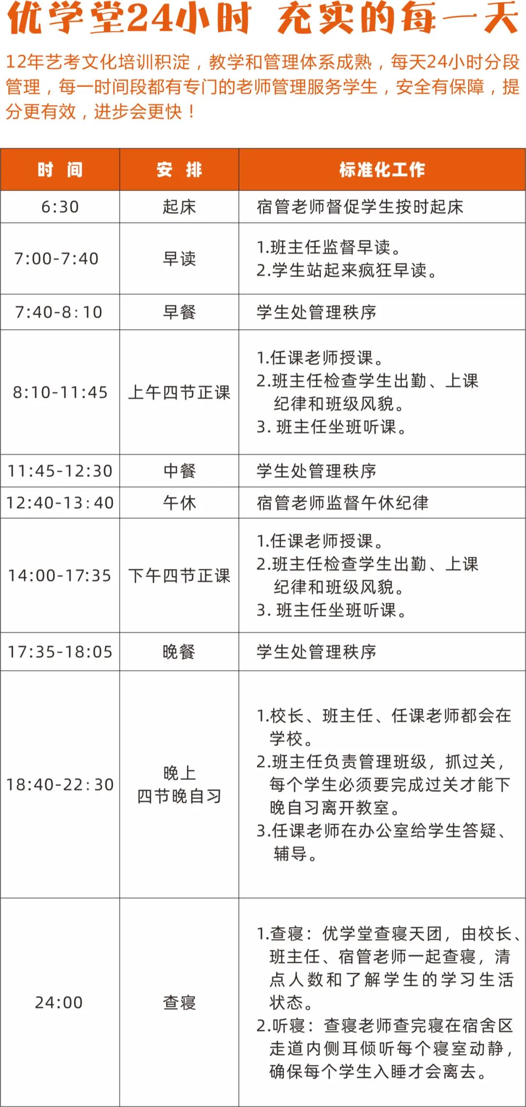 长沙优学堂艺考文化学校（2023年招生简章）