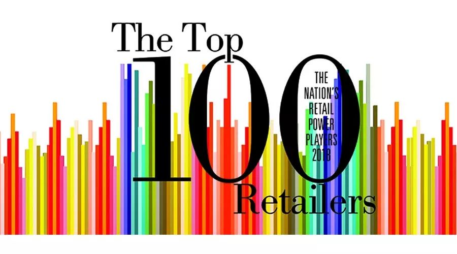 2018年度美国最大的100家零售企业排行榜