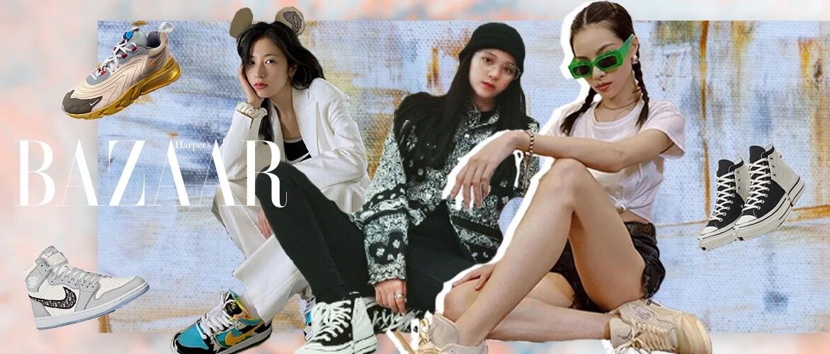 今年最火的几款潮鞋，都在这几位女鞋头的脚上！