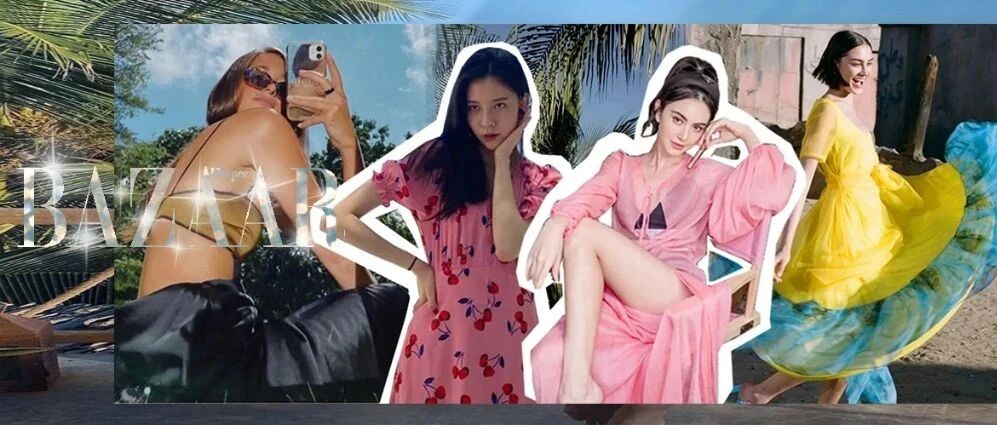 今年不能度假的遗憾，都被这条长裙攻略圆满了！