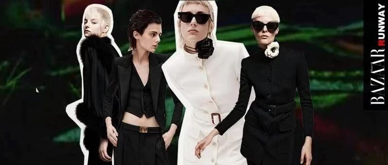 在广袤沙漠中释放性感的SAINT LAURENT